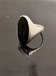 Sterling sølv 
ring størrelse 
65 med onyx 
emne nr. 561492