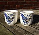 Blå Fasan Blue Pheasant Royal Copenhagen fajance porcelæn. Kongelig fajance porcelæn.Par ...