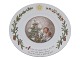 Royal Copenhagen Peters Jul, stor middagstallerken.Motiver af Johan Krohn og Pietro ...