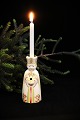 Aluminia jule 
prins i fajance 
med plads til 1 
lille 
julestearinlys.
Er i hel og 
fin stand. H: 
13cm.