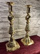 English Brass 
candlesticks.
The end of the 
19th ...