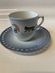 Bing & Grøndahl 
Julestel af 
Harald Wiberg, 
kaffekop med 
underkop.
Dek nr. 
3503/305.
1. ...