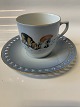 Bing & Grøndahl 
Julestel af 
Harald Wiberg, 
kaffekop med 
underkop.
Dek nr. 
3502/305.
1. ...