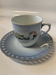 Bing & Grøndahl 
Christmas set 
by Harald 
Wiberg, coffee 
cup with 
saucer.
Deck no. ...
