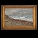 Maleri Skagen
Hans Gyde 
Petersen, 
1862-1943, olie 
på lærred
Motiv i form 
af Skagen ...