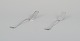 Horsens Sølv. 
Two dinner 
forks in 830 
silver.
Modernist and 
sleek design.
Approximately 
from ...