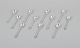 Georg Jensen 
Lily of the 
Valley. A set 
of eleven 
coffee spoons 
in sterling ...