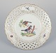 Meissen, 
Germany. Open 
lace porcelain 
plate. ...