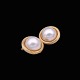 Boy Johansen. 
14k Gold Ear 
Clips with 
Pearl.
Designed and 
crafted by 
Svend Erik Boy 
Johansen - ...