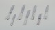 Cohr and other 
Danish 
silversmiths. 
Seven fruit 
knives in 
sterling silver 
with stainless 
steel ...