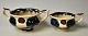 Herman A. 
Kähler 
sugar/cream 
set, 1930s, 
Næstved, 
Denmark.