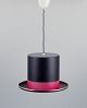 Hans Agne 
Jacobsson. 
Loftslampe i 
form af top hat 
i sort ...