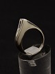 Sterling sølv 
ring størrelse 
57 med 3 små 
stene emne nr. 
565230