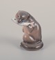 Royal 
Copenhagen, 
porcelænsfigur 
af odder med 
fisk i munden. 
Modelnummer 
2333.
Ca. ...
