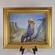 Maleri med 
motiv af en 
fisker som 
sidder med net
Kunstner Niels 
Walseth
Niels Walseth 
var ...