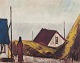 Peder Brøndum 
Sørensen 
(1931-2003), 
Danish painter, 
oil ...