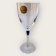 Cristal 
D'Arques, Blå 
saphir, 
"Venice", 
Portvin, 15cm 
høj *Perfekt 
stand*