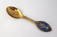 Michelsen. 
Christmas 
spoon. 1984. 
Sterling (925). 
Design Dronning 
Margrethe II