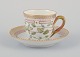 Royal Copenhagen Flora Danica demitasse cup with saucer.
