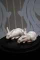 Bing & Grøndahl 
porcelæns 
figurere af små 
kaniner.
Figur ( 1 
kanin ) - 
dekorationsnummer: 
1874. ...