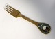 Michelsen. 
Christmas fork. 
1981. Sterling 
(925). Design 
Falke Bang