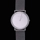 Georg Jensen 
Armbåndsur #347 
- satin - 
Thorup & 
Bonderup. L. 
17,3 cm.
Rem og Urkasse 
i ...