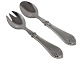 Freja silver 
and stainless 
steel, salad 
set.
Hallmarked 
"830S" or with 
the Danish 
Three ...