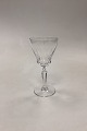 Val St. Lambert 
Goethe Millet 
Hedvinsglas. 
Måler 14 cm / 
5.52 in.