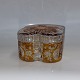 Bonbonierre: 
Bowl (for sweet 
dishes) In 
clear and 
yellow crystal 
glass. 
Decorated with 
engraved ...