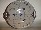 Bing & Grøndahl 
Blue Fluted 
Large Cake 
Platter with 
Handles
Decoration 
number 101 or 
...