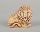 Lisa Larson for 
Gustavsberg, 
Sweden.
Lion in glazed 
...