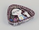 Mari Simmulson 
for 
Upsala-Ekeby, 
Sweden.
Platter in 
glazed 
stoneware 
featuring a 
female figure 
...