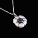 Georg Jensen. 
Sterling Silver 
Pendant with 
Amethyst #436.
Designed by 
Georg Jensen 
1866 - 1935. 
...