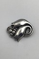 Georg Jensen 
Sterling Sølv 
Broche No. 100C
Måler 4.2 cm x 
3.5 cm (1.65 
inch x 1.37 
inch) Vægt ...