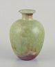 Ernenwein 
Marmoutier, 
French 
ceramicist, 
Alsace, France.
Unique ceramic 
vase with green 
...
