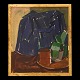 Edvard Weie 
maleri
Edvard Weie, 
1879-1943, olie 
på lærred
"Opstilling 
med blå frakke" 
år ...