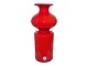 Holmegaard 
Carnaby, rød 
vase.
Designet af 
Per Lütken i 
1968.
Højde 23,0 cm.
Der er en ...
