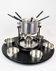 Fondue set - Stelton - Stainless steel - 6 Bowls and 6 forks
Great condition
