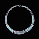 Palle Bisgaard 
- Denmark. 
Sterling Silver 
Necklace with 
Abelone #1.
Designed and 
crafted by ...