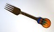 Michelsen. 
Christmas fork. 
1979. Sterling 
(925). Design 
Lars Äkirke