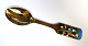 Michelsen. 
Christmas 
spoon. 1988. 
Sterling (925). 
Design Knud 
Erik Färgemann