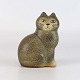 Keramikfigur af 
en 
hånddekoreret 
kat fra serien 
Mans Cat . 
Figuren er 
designet i 1984 
men blev ...
