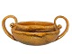 Kähler keramik gul sukkerskål.Diameter 12,5 cm., længde med hanke 17,0 cm.På hvert ...