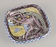 Mari Simmulson 
(1911-2000) for 
Upsala Ekeby.
Ceramic bowl. 
Rare model.
Polychrome 
glaze. Motif 
...