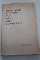 Historisk Samfund for Als og Sundeved
1908-1958
Udgivet i 1958 - ved jubilæet
Sideantal: 131