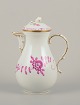 Meissen, 
Germany.
A "Pink 
Indian" 
porcelain 
coffee pot.