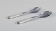 Georg Jensen 
Pyramid.
Salad set in 
sterling silver 
and stainless 
steel.
Hallmark: ...