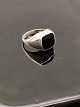 Sterling sølv 
ring med onyx 
størrelse 66 
fra Virum guld 
& sølv emne nr. 
572140