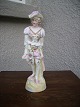 Stor besquit 
figur fra 1910 
H.34cm.