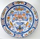 Stort Delft 
fad, fajance, 
1650 - 1700, 
polykrom 
dekoreret, 
Holland. Den 
japanske stil. 
...